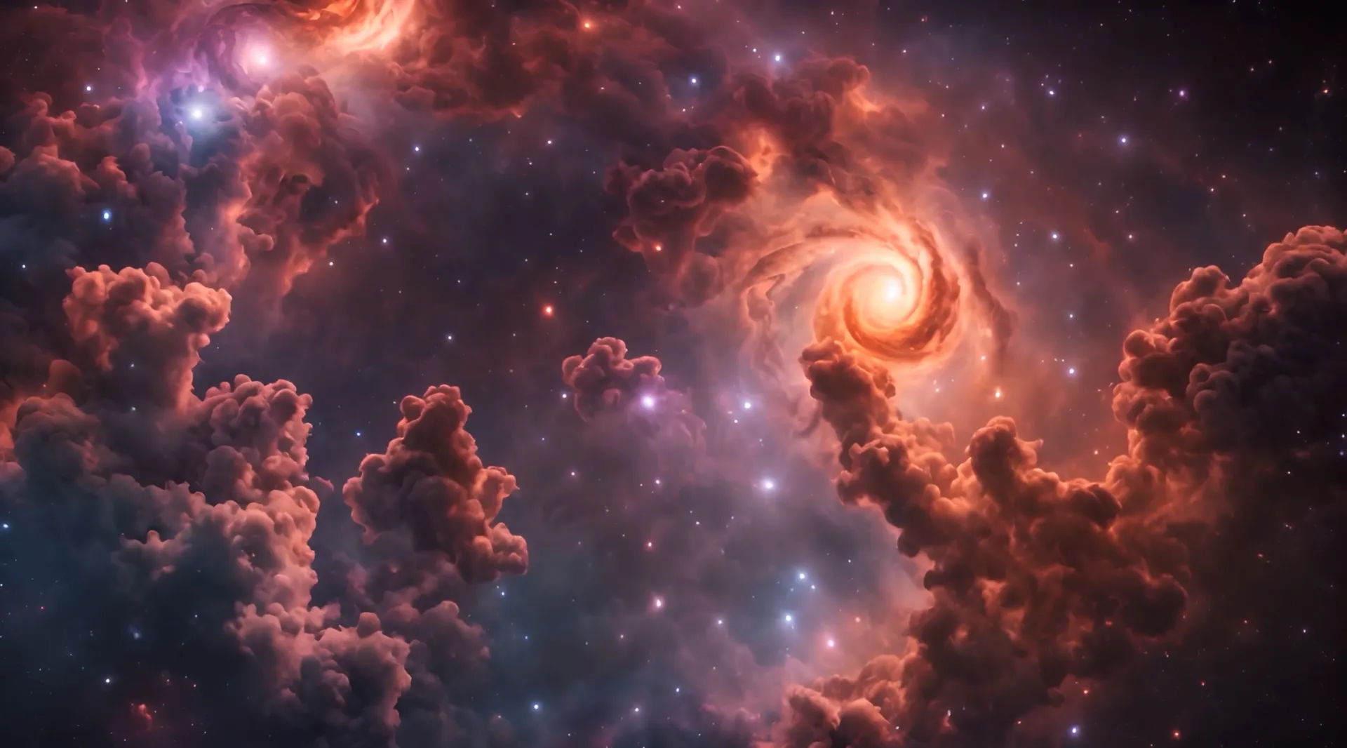 Stellar Creation Dynamic Space Video Backdrop
